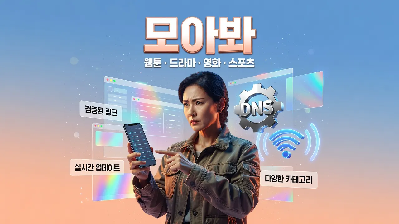 링크모음 막혔을 때 최신주소 확인, DNS·네트워크 오류 분리 점검 요령 안내 이미지